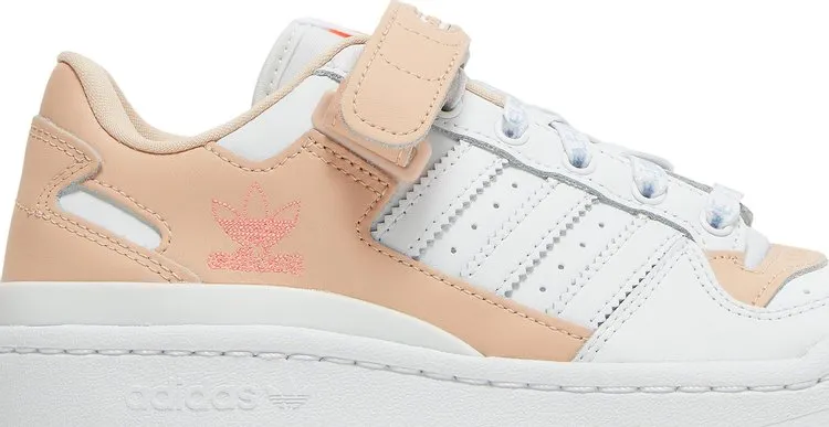 Adidas Wmns Forum Low 'Halo Blush White' Sneakers, Pink