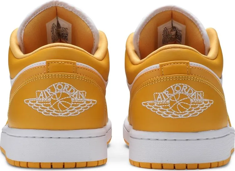 Air Jordan 1 Low Pollen Sneakers, Yellow