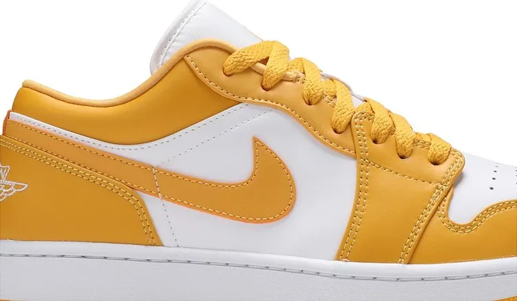 Air Jordan 1 Low Pollen Sneakers, Yellow