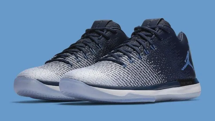 Air Jordan 31 Low UNC sneakers, blue