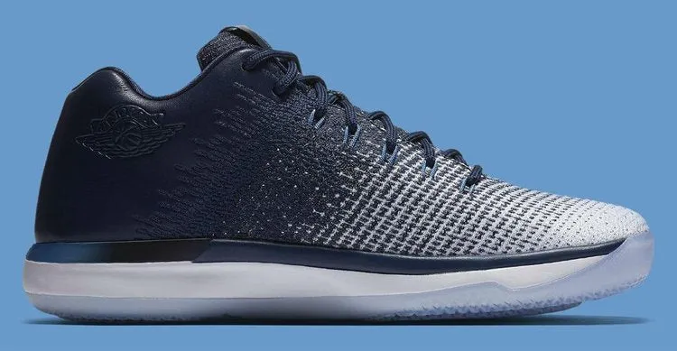 Air Jordan 31 Low UNC sneakers, blue