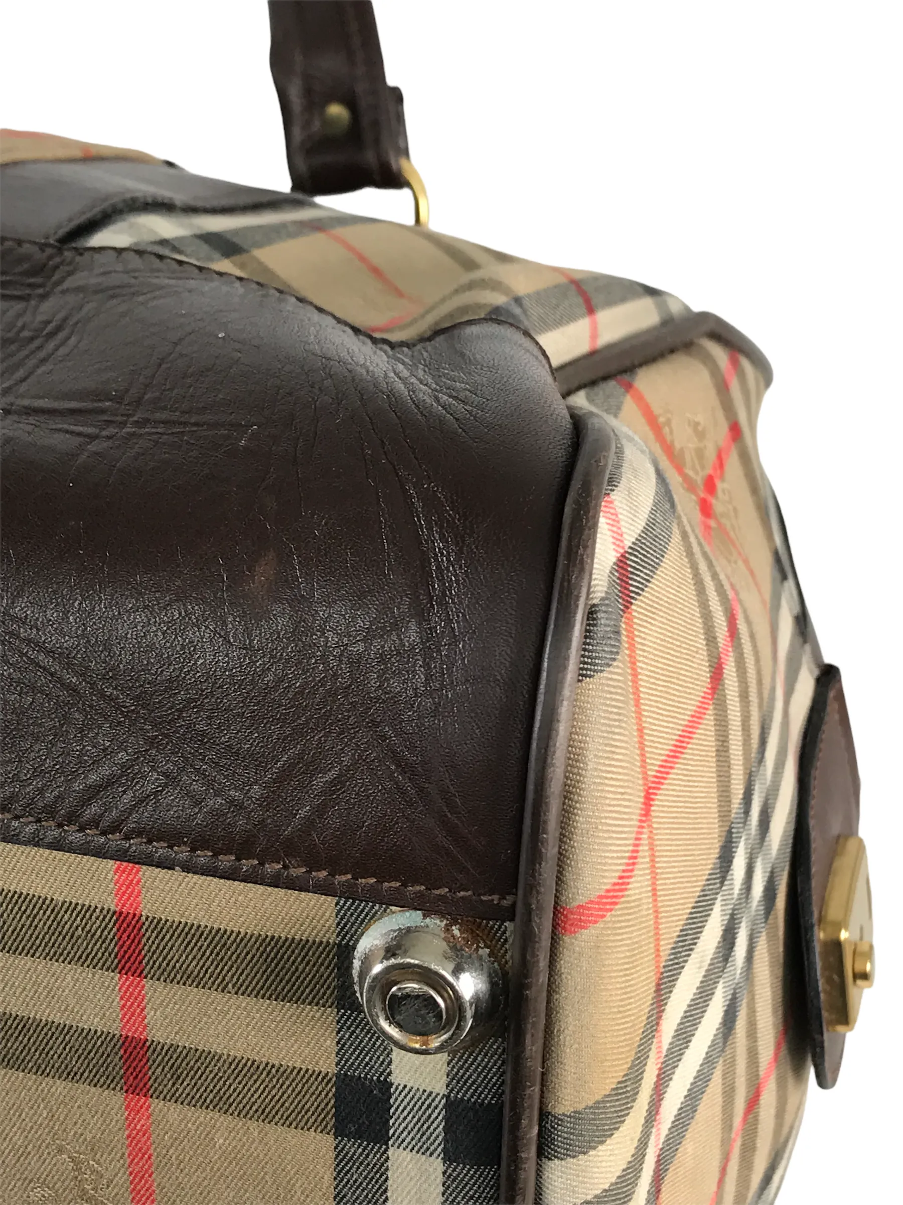 Burberry Classic Check Canvas Luggage