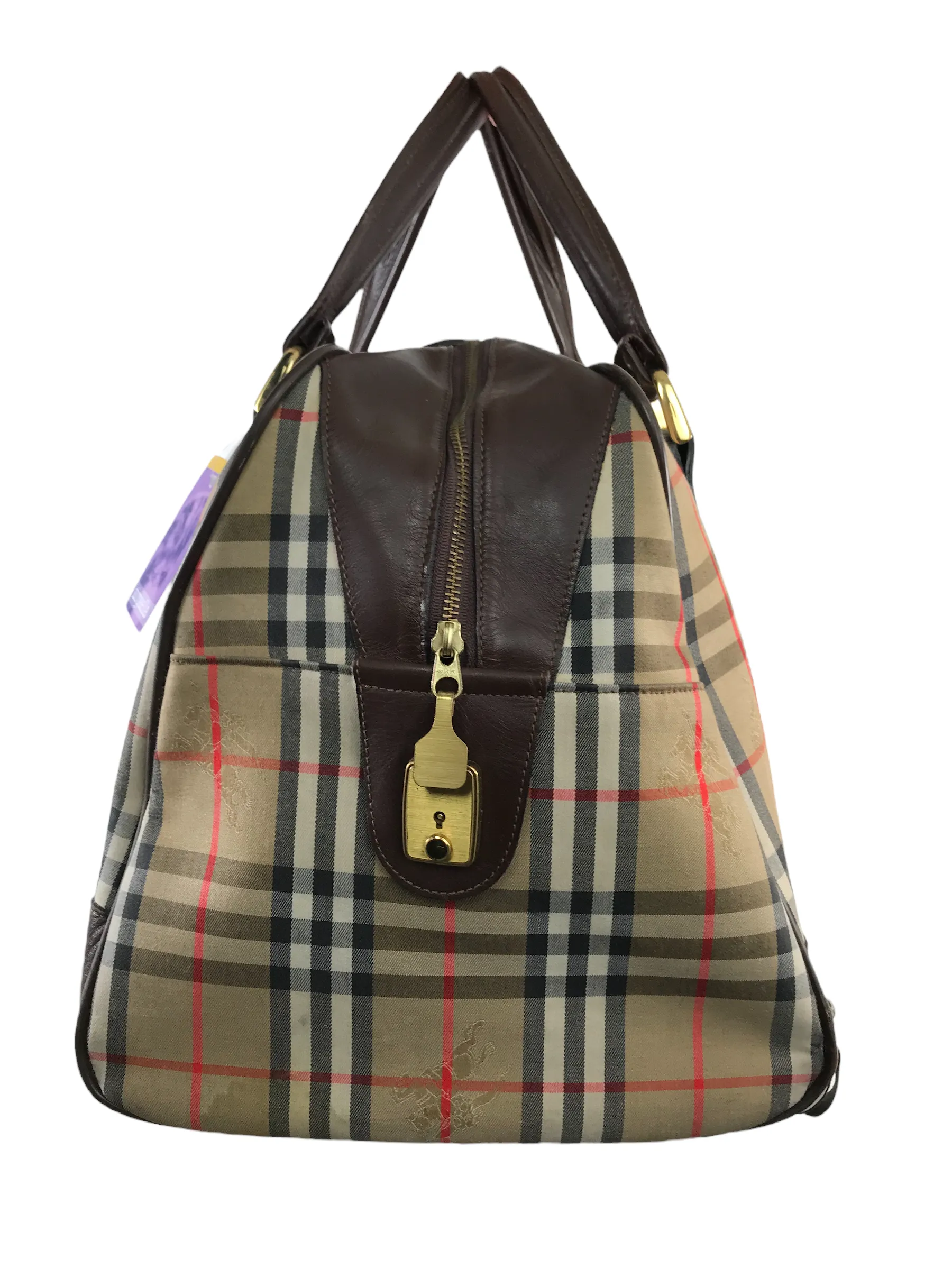 Burberry Classic Check Canvas Luggage