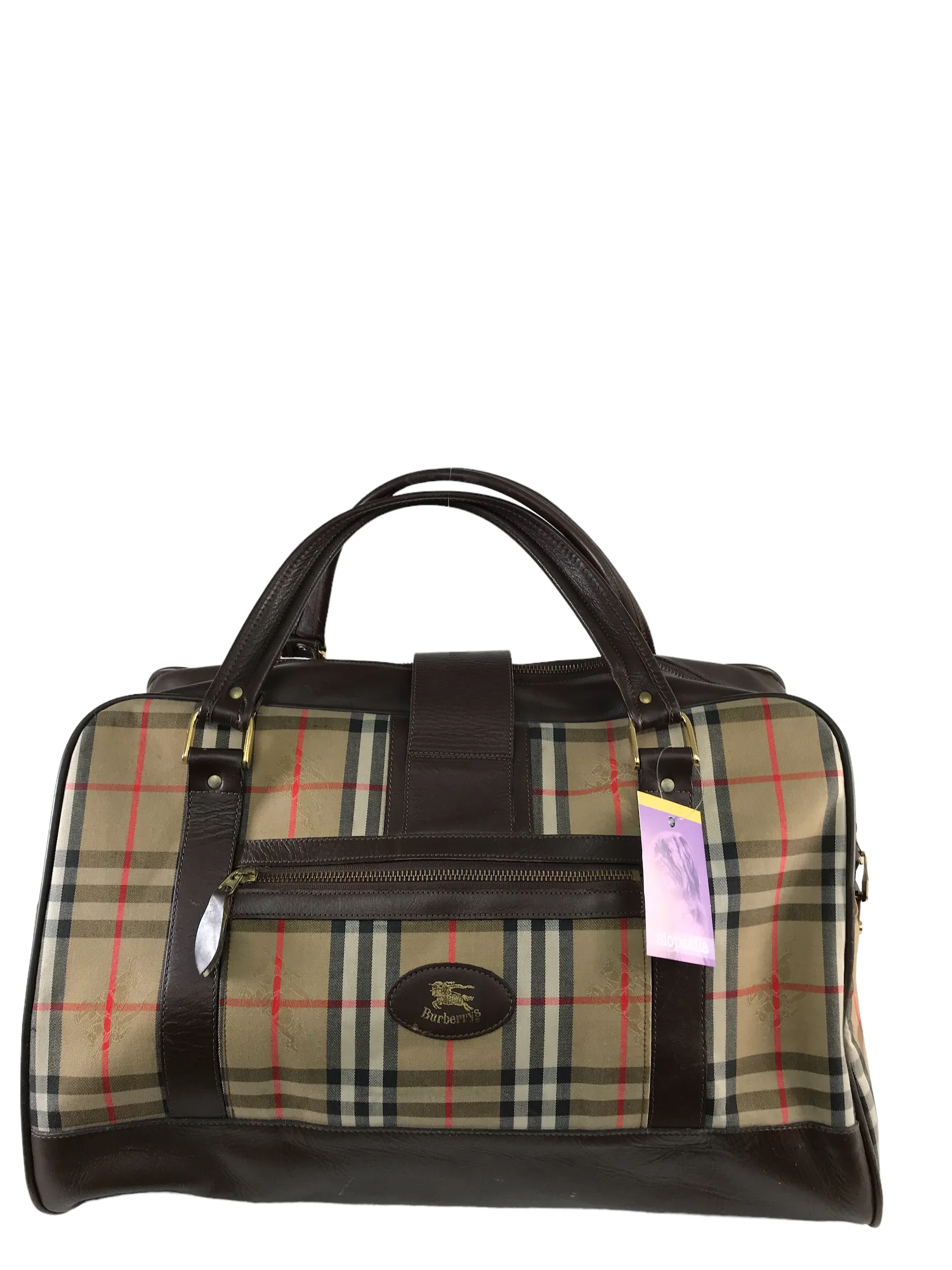 Burberry Classic Check Canvas Luggage