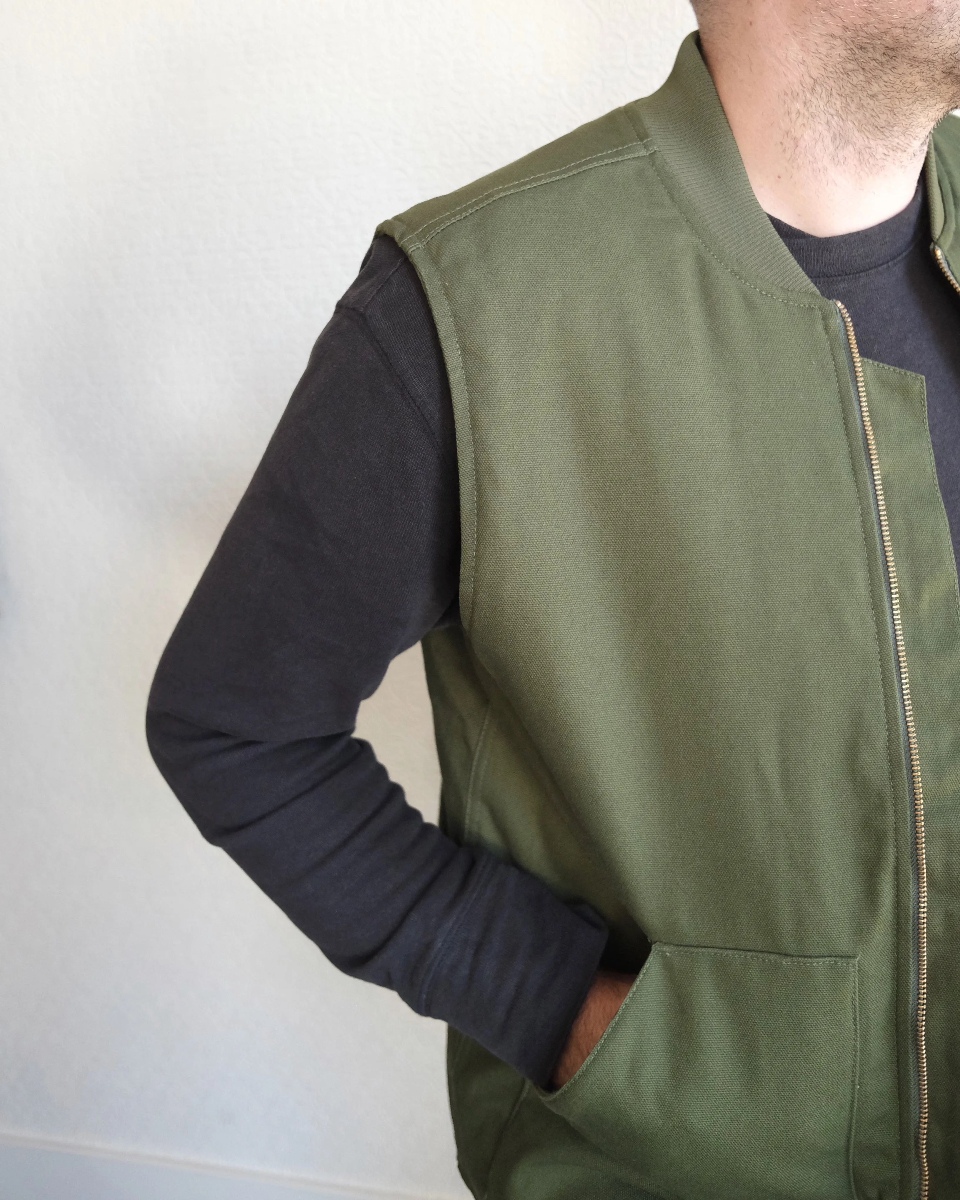 Classic Vest, Tarragon Green