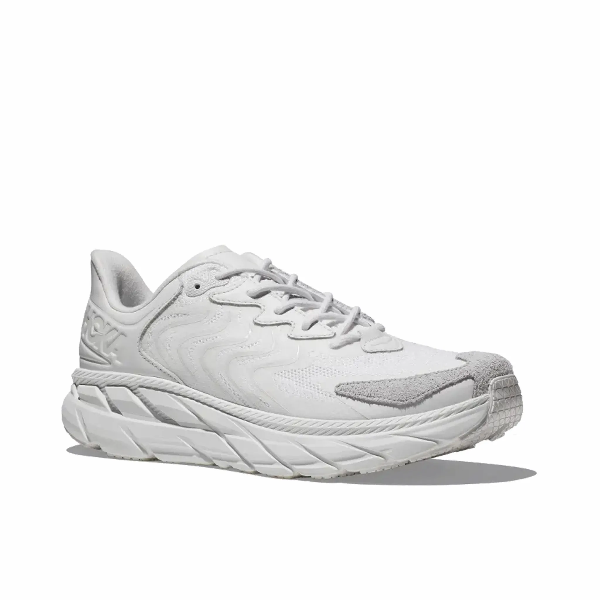 Hoka One One Women's U Clifton LS (White/Nimbus Cloud)