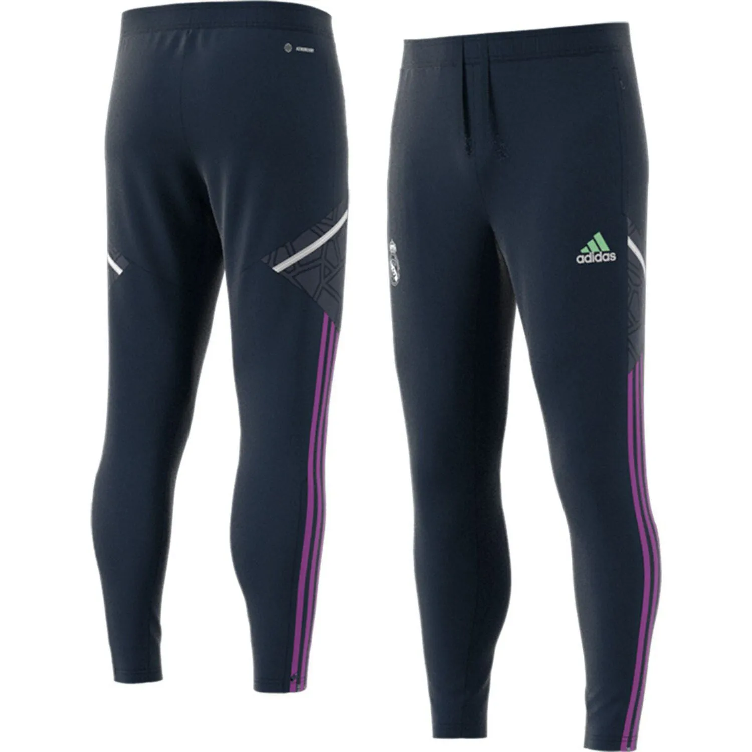 Men's Real Madrid Navy Team AEROREADY adidas Sweatpants