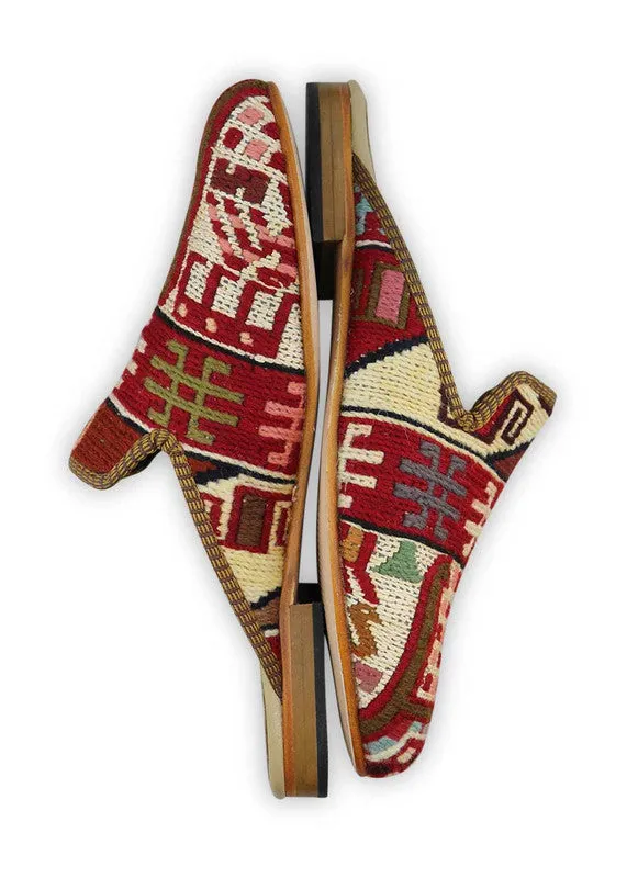 Men's Sumak Kilim Slippers - Size 8