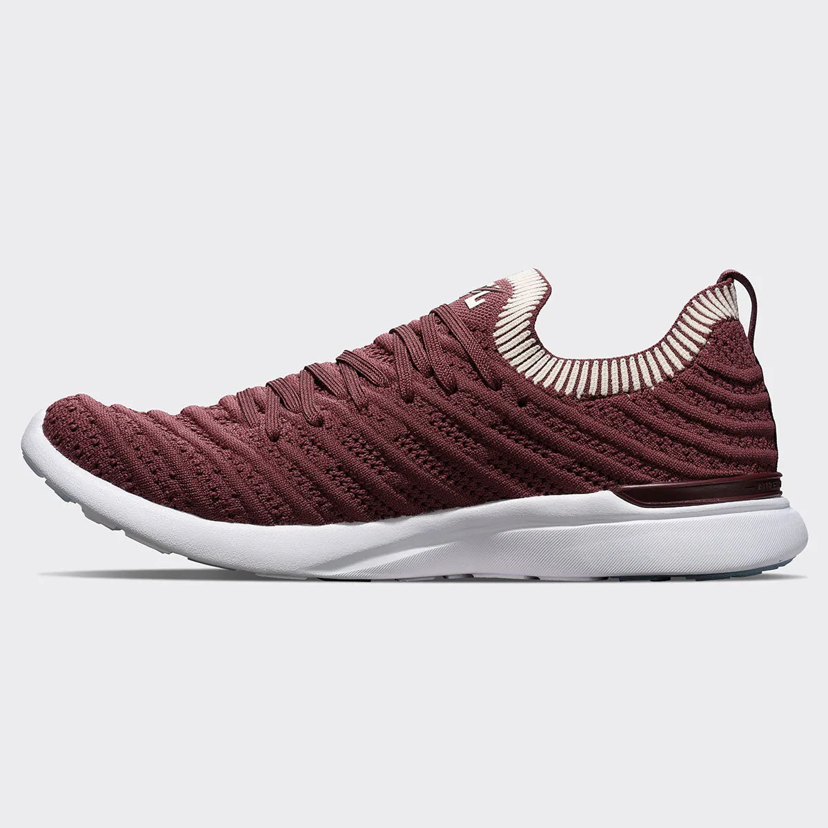 Men's TechLoom Wave Burgundy / Creme / Ribbed