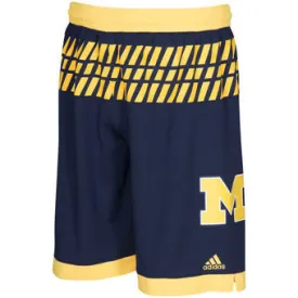 Michigan Wolverines Adidas Adult March Madness Shorts