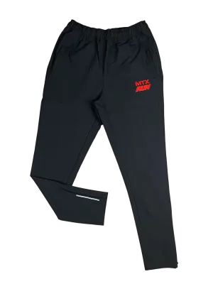 MONTIREX MTX Logo Running Pant - Black/ Red