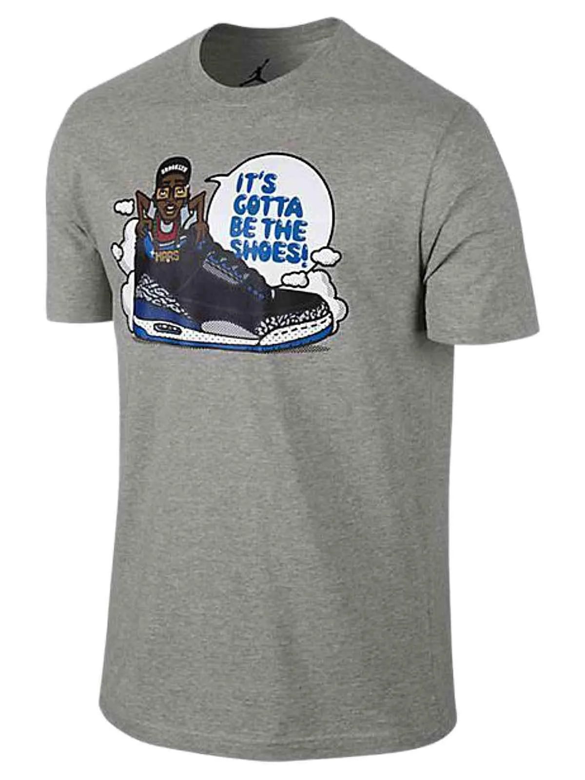 Nike Jordan 3 "It's Gotta Be the Shoes" Brooklyn Mars Short Sleeve Shirt (LT)