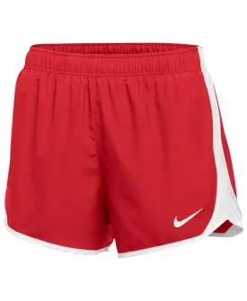 Nike Womens Dry Tempo Short Cardinal & White