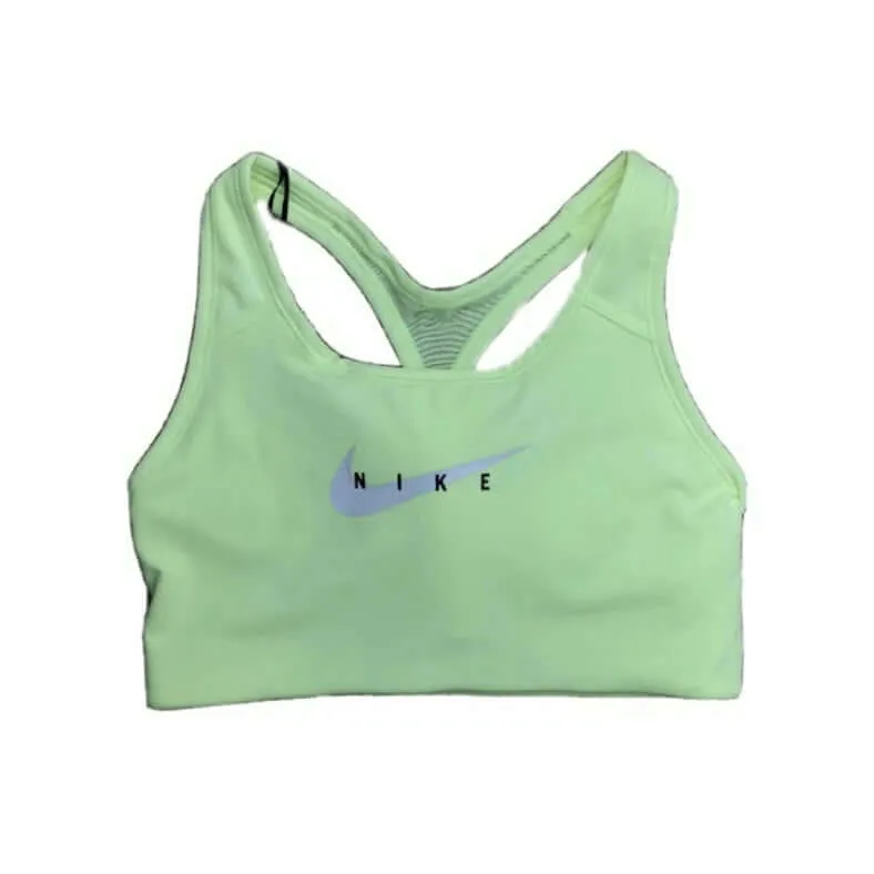 Nike Women's Swoosh Sports Bra - Neon