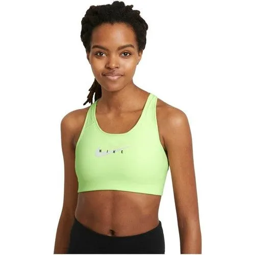 Nike Women's Swoosh Sports Bra - Neon