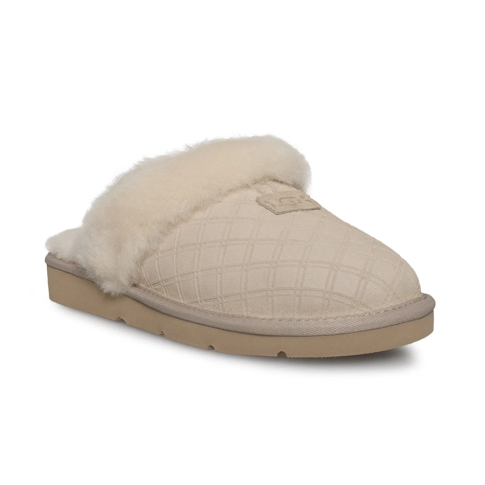 UGG Cozy Double Diamond Freshwater Pearl Slippers