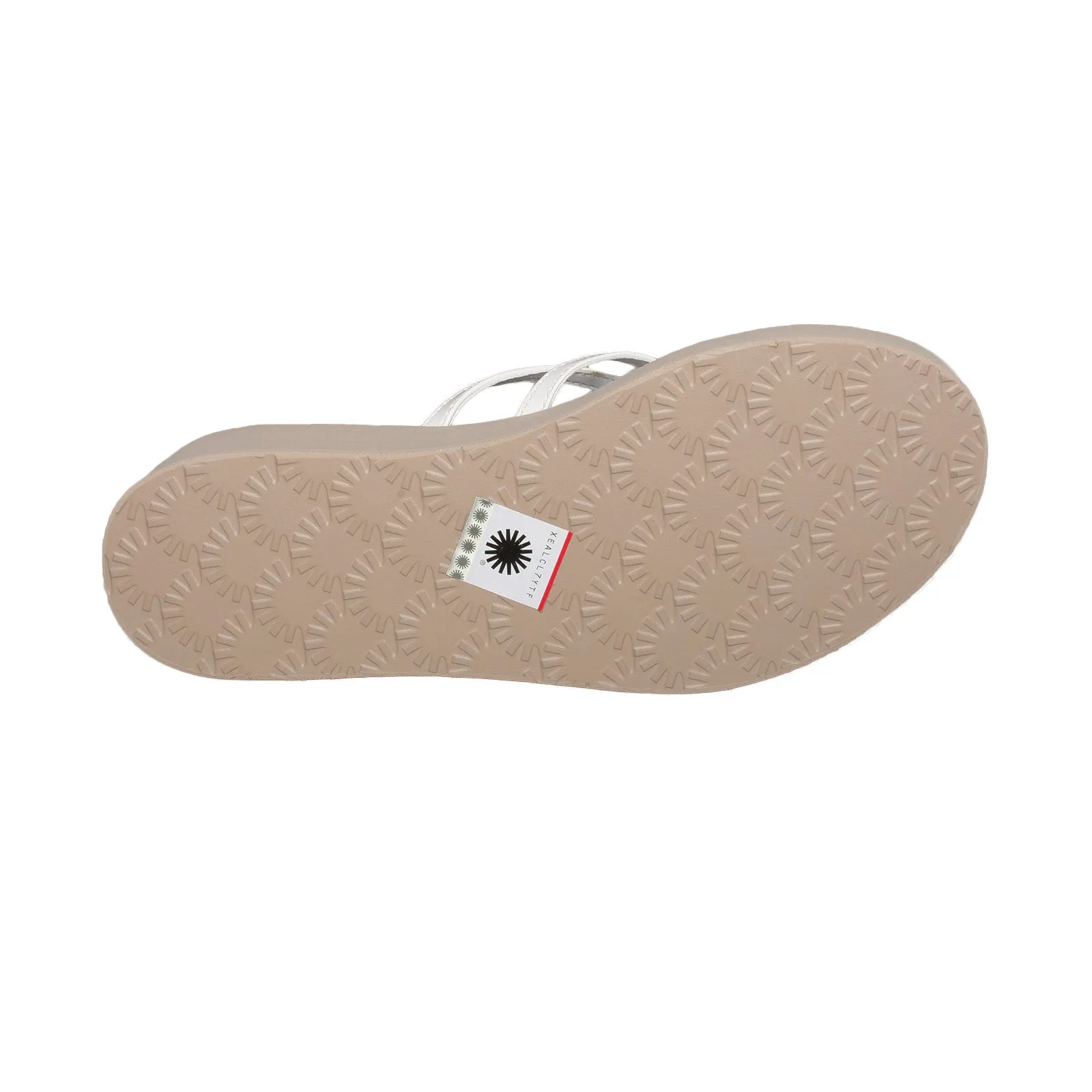 UGG Sandie White Flip Flops - Women's