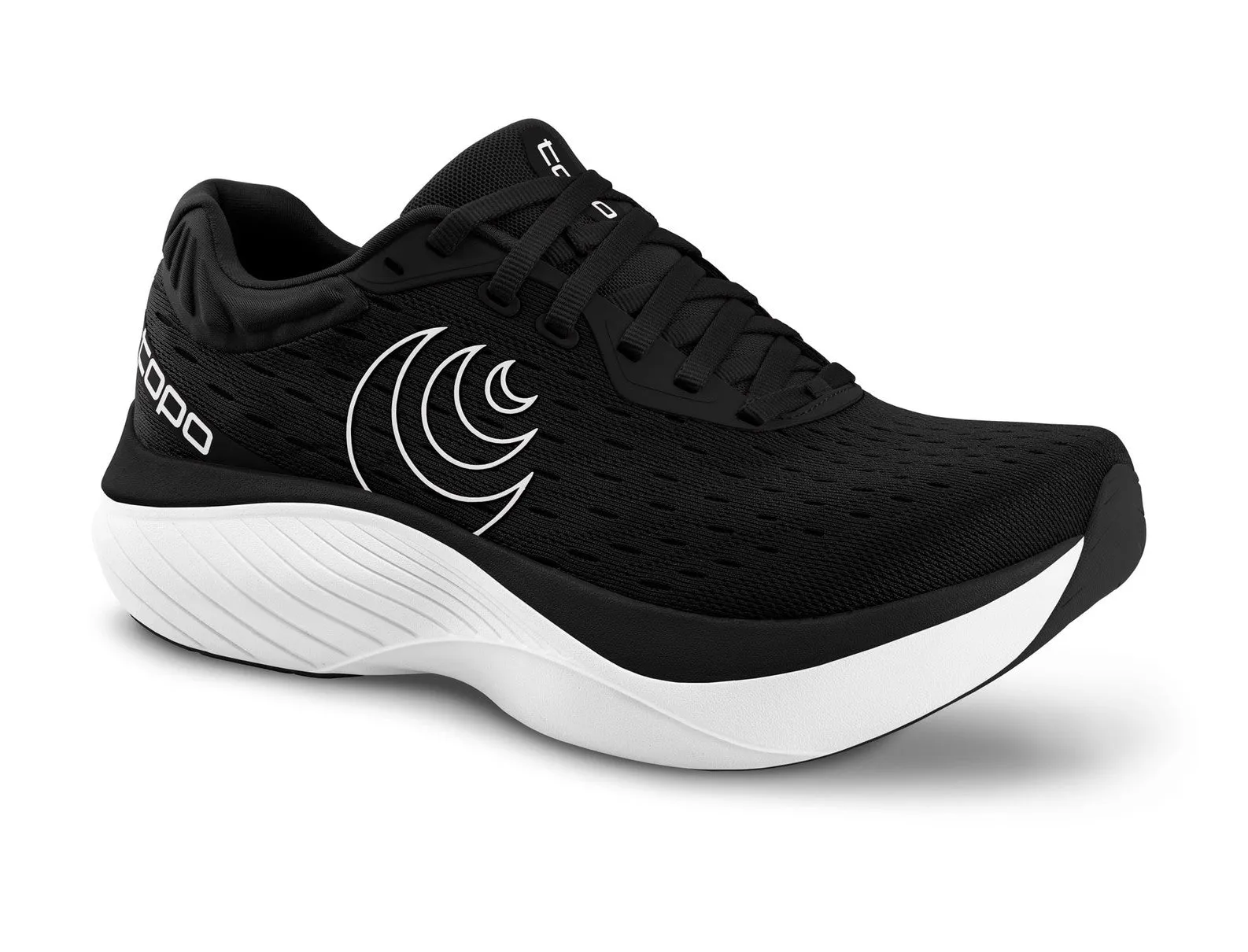 Women's Topo Athletic Atmos Running Shoe in Black