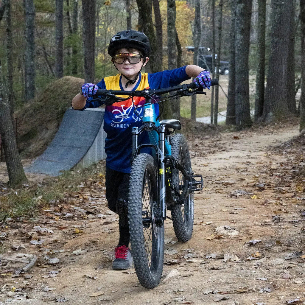 Youth Gravity 3/4 Sleeve MTB Jersey