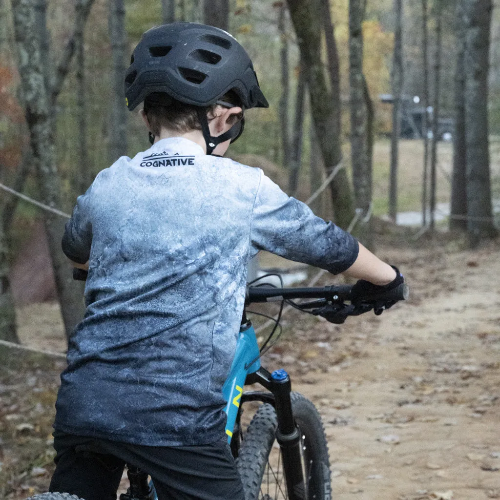 Youth Gravity 3/4 Sleeve MTB Jersey